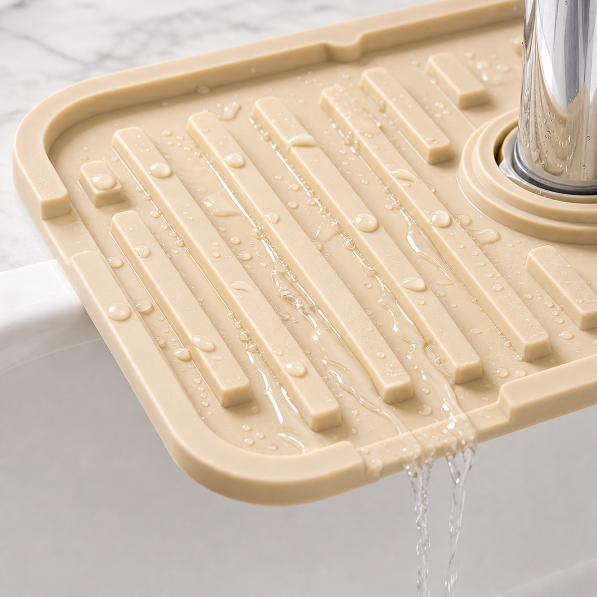 Silicone Faucet Splash Guard Mat